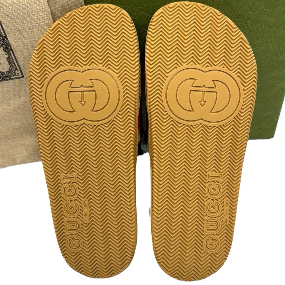 Gucci Interlocking G Slide Sandals Size 39 - Picture 10 of 15